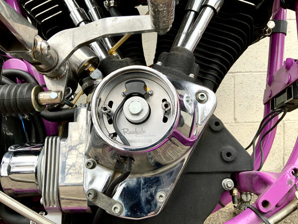 Rawhide Cycles Electronic Ignition for 1970-Up Harley-Davidson Big Twins & Sportsters