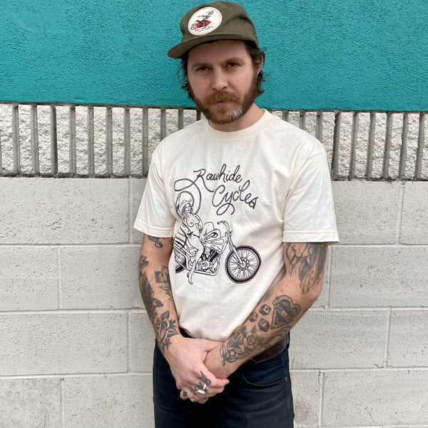 Rawhide Rodeo Queen Tee in Gold