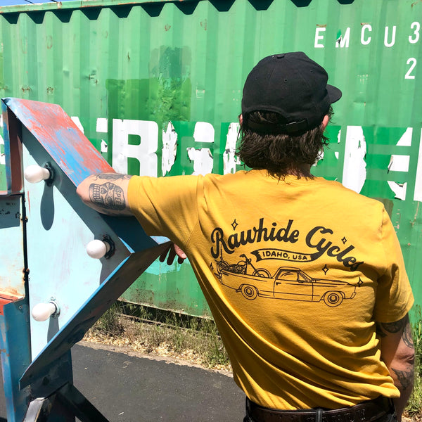 Rawhide El Camino Tee in Gold