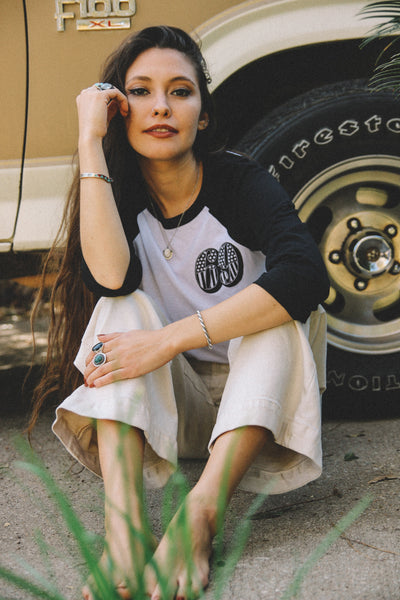 Rawhide Cycles x Austin Maples 69 Baseball Tee