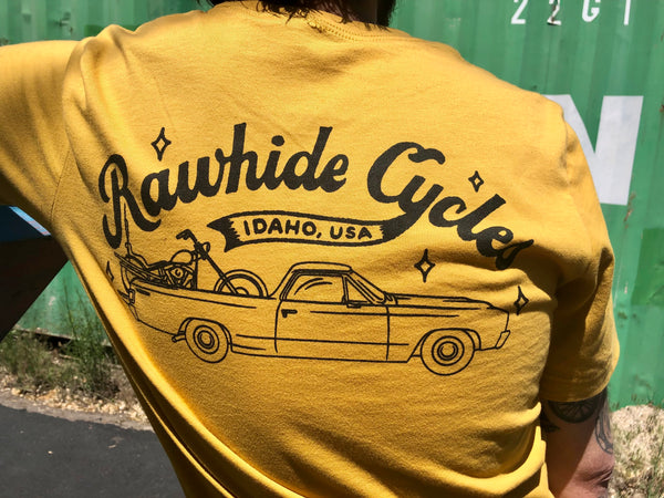 Rawhide El Camino Tee in Gold